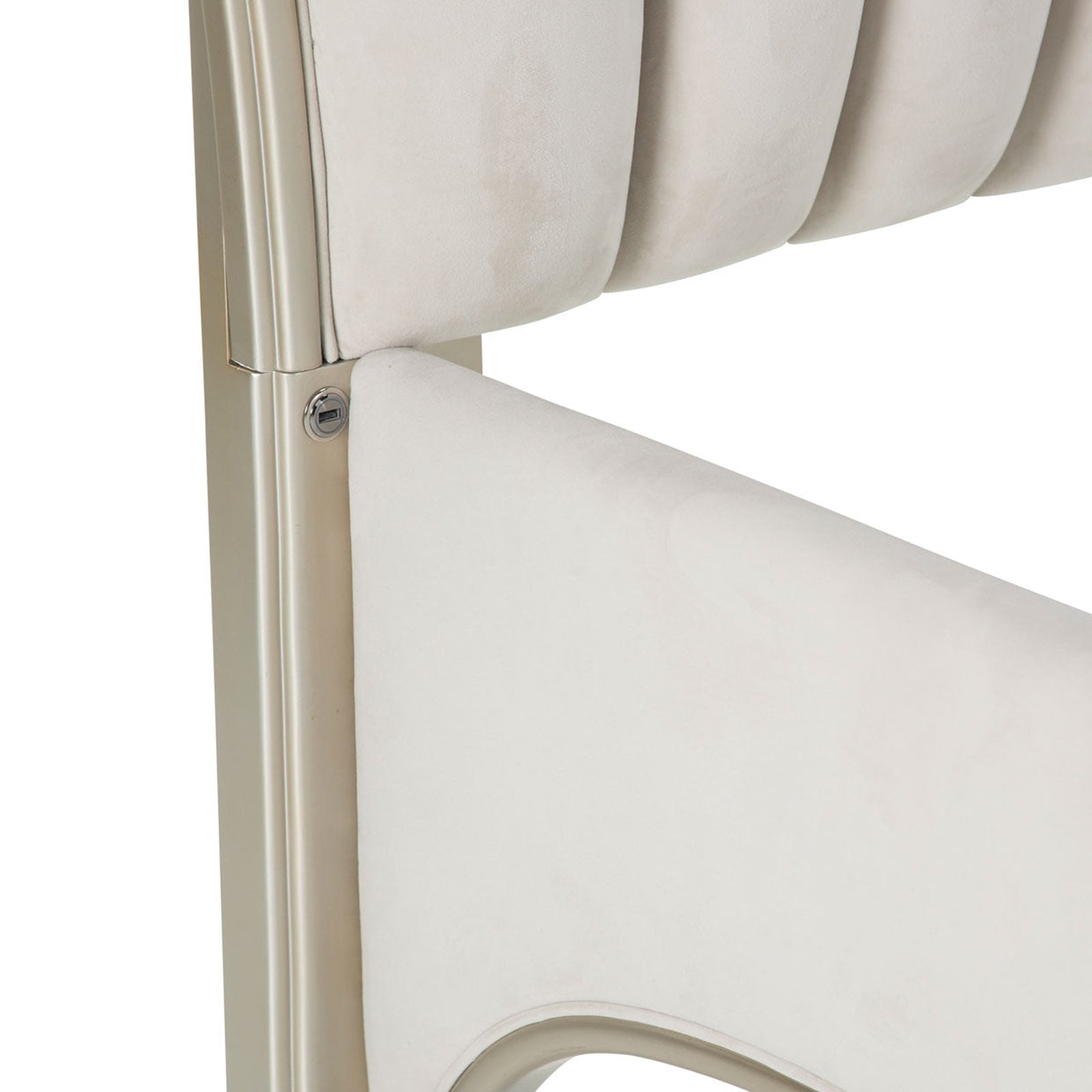 Michael Amini London Place Upholstered Panel Bed