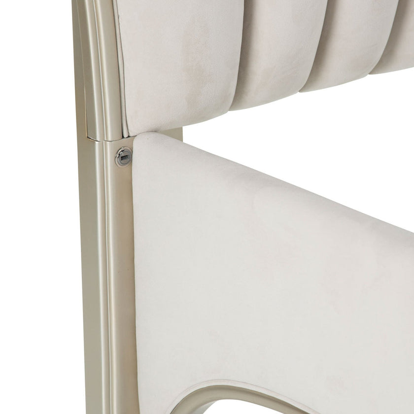 Michael Amini London Place Upholstered Panel Bed