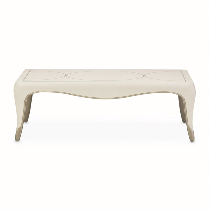 Michael Amini London Place Rectangular Cocktail Table