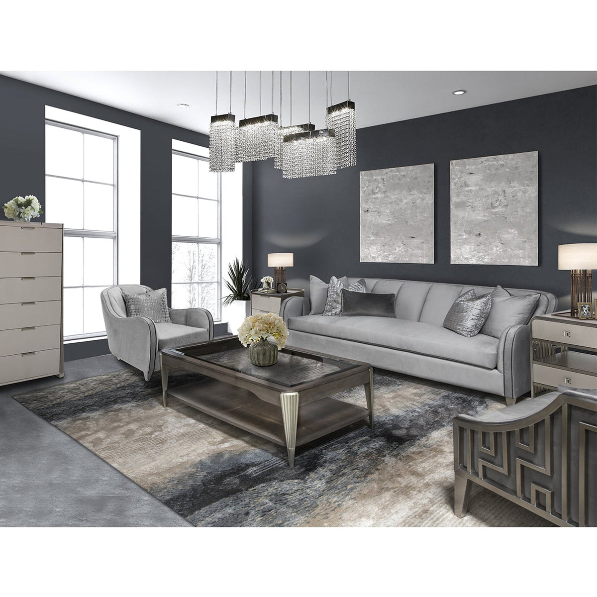 Michael Amini Roxbury Park Matching Chair