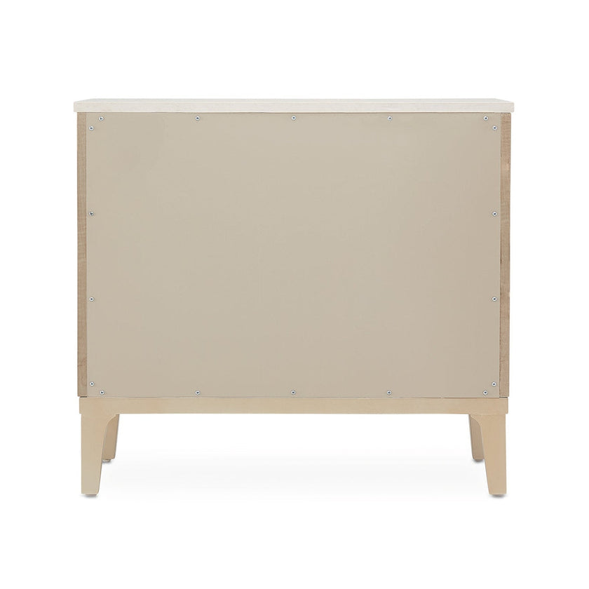 Michael Amini Malibu Crest 3 Drawer Nightstand