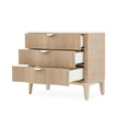 Michael Amini Malibu Crest 3 Drawer Nightstand