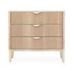 Michael Amini Malibu Crest 3 Drawer Nightstand