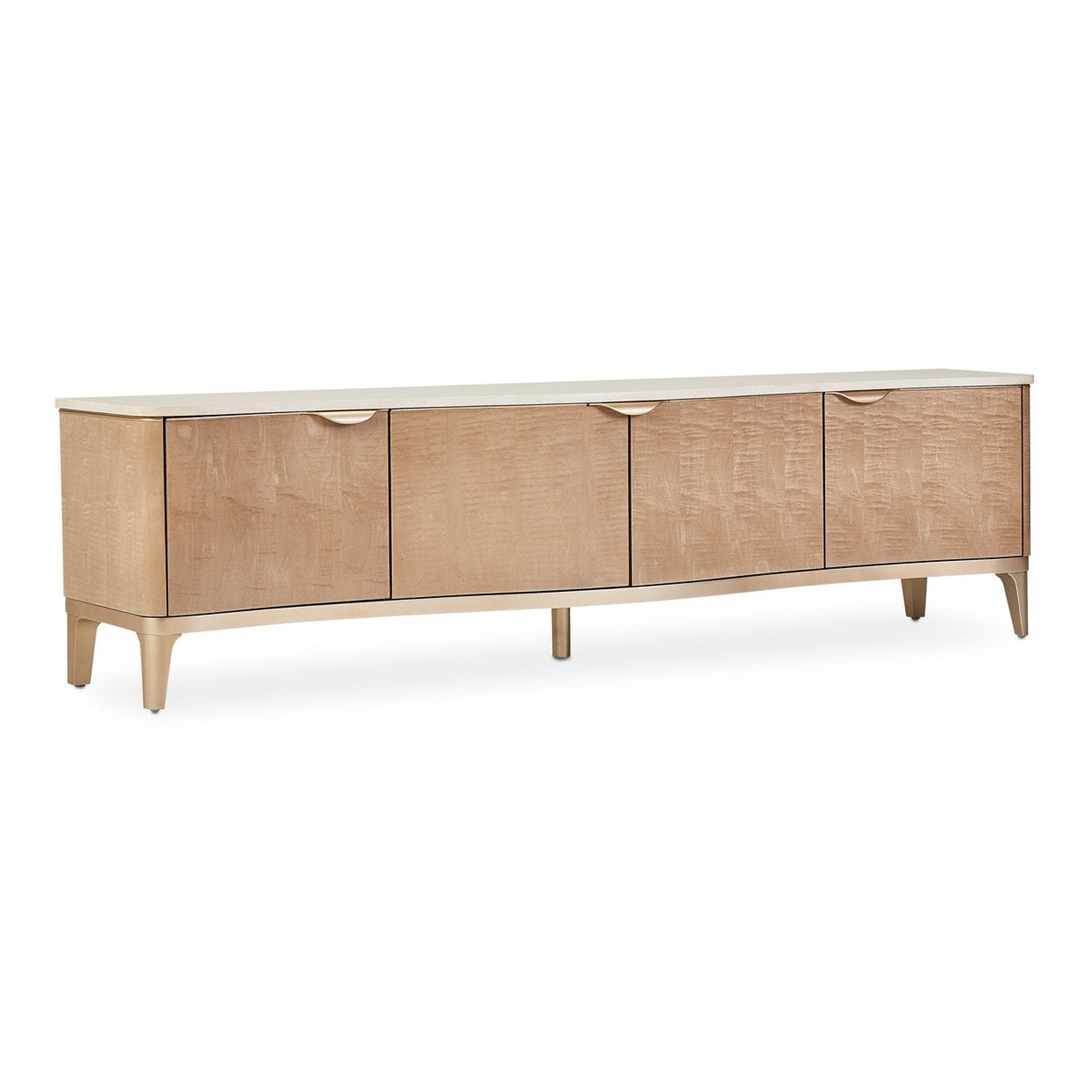 Michael Amini Malibu Crest TV Console Media Cabinet