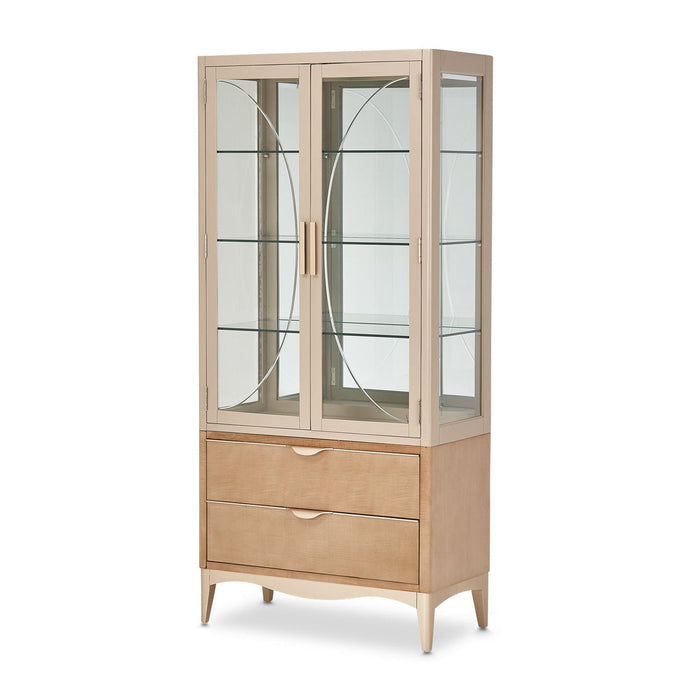 Michael Amini Malibu Crest Display Cabinet