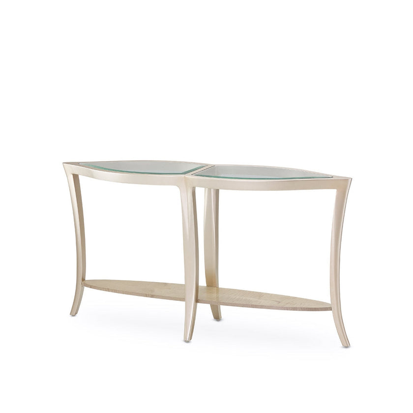 Michael Amini Malibu Crest Console Table
