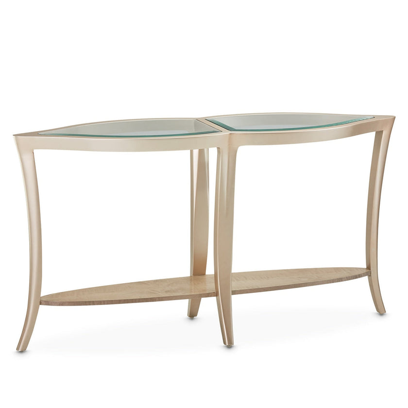 Michael Amini Malibu Crest Console Table