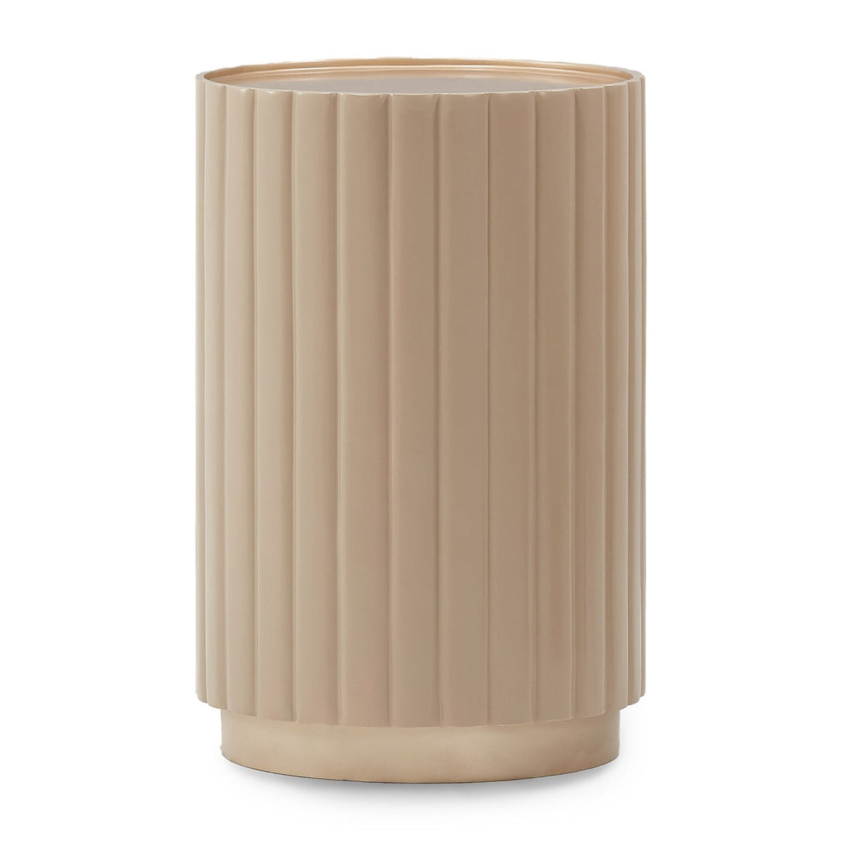 Michael Amini Malibu Crest Round Chairside Table