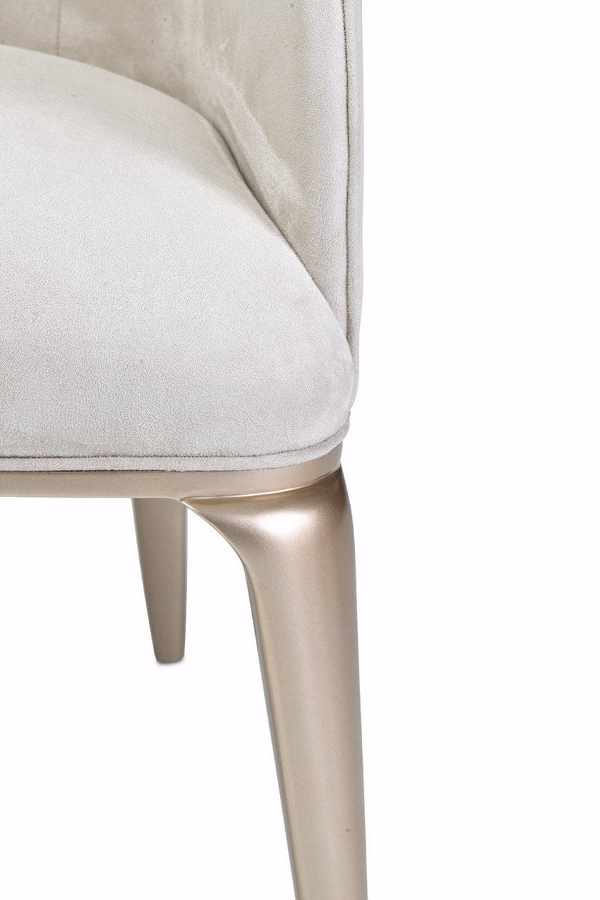 Michael Amini Malibu Crest Vanity Accent Chair