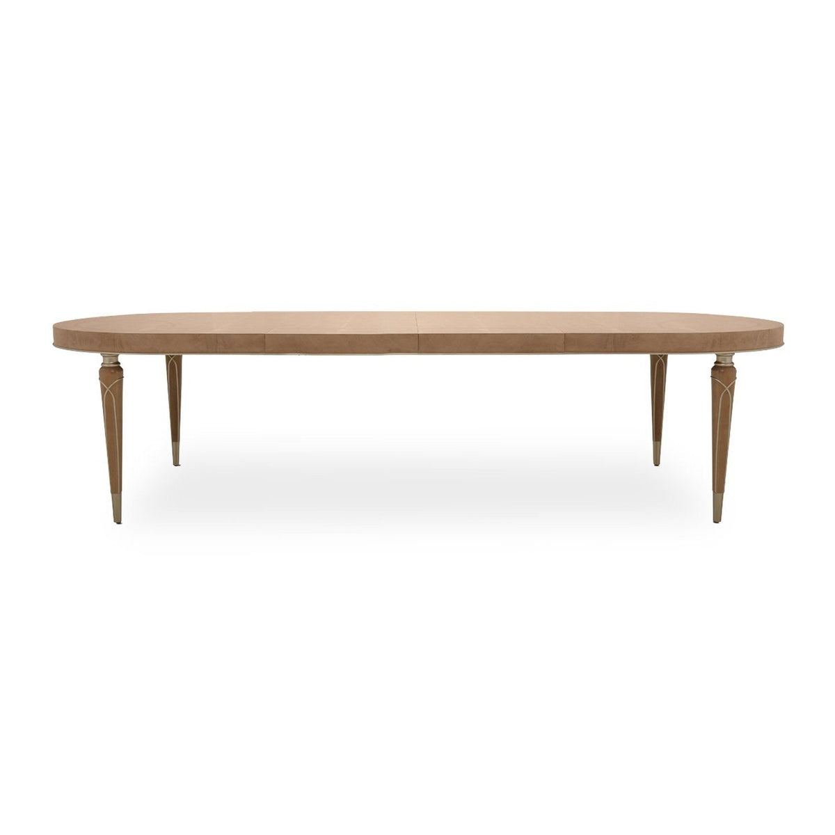 Michael Amini Villa Cherie Caramel Oval Dining Table