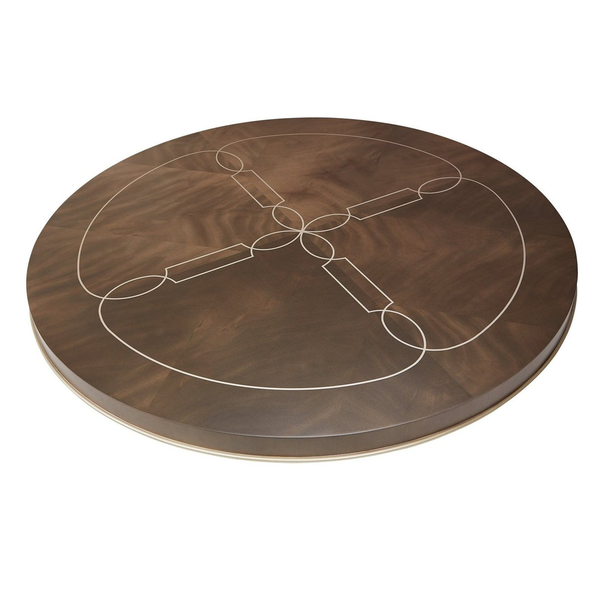 Michael Amini Villa Cherie Hazelnut Round Dining Table