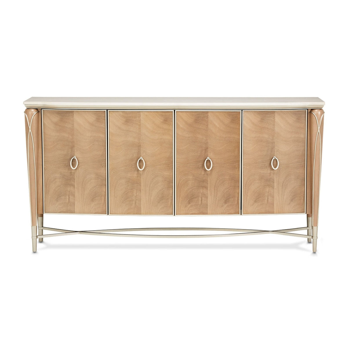 Michael Amini Villa Cherie Caramel Sideboard