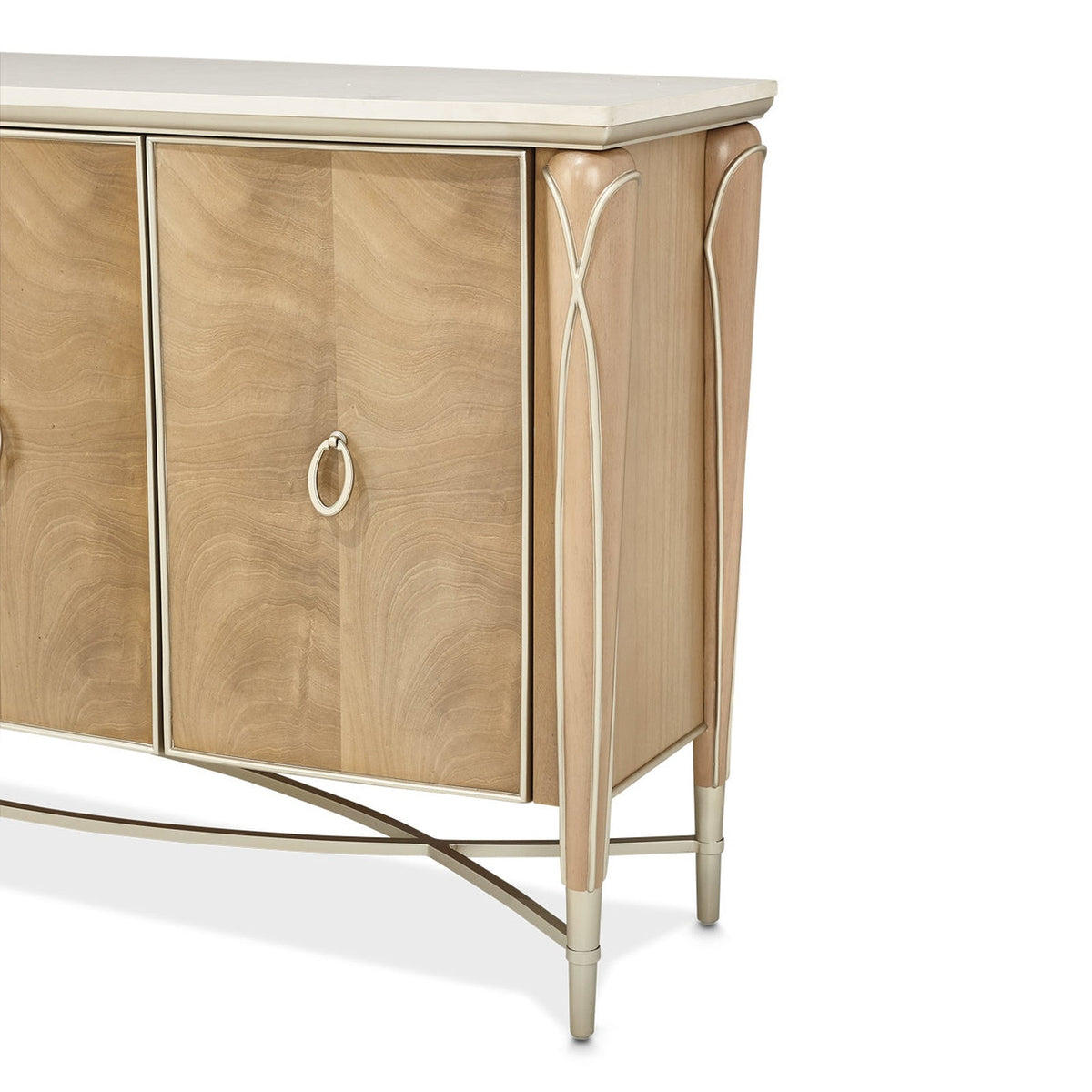 Michael Amini Villa Cherie Caramel Sideboard