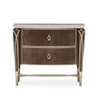Michael Amini Villa Cherie Hazelnut Nightstand