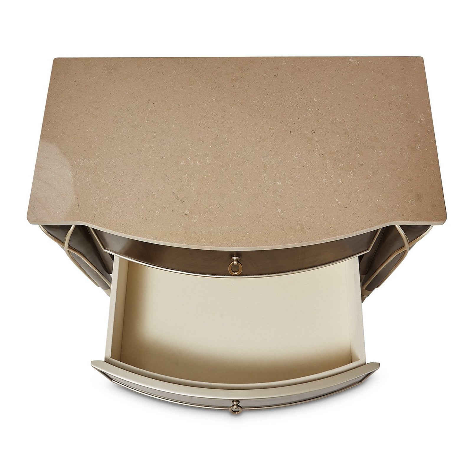 Michael Amini Villa Cherie Hazelnut Nightstand