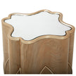 Michael Amini Villa Cherie Caramel Chairside Table