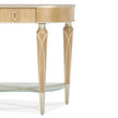 Michael Amini Villa Cherie Caramel Console Table