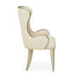 Michael Amini Villa Cherie Caramel Desk Chair