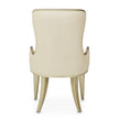 Michael Amini Villa Cherie Caramel Desk Chair