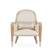 Michael Amini Villa Cherie Caramel Accent Chair
