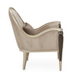 Michael Amini Villa Cherie Hazelnut Accent Chair