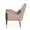 Michael Amini Villa Cherie Hazelnut Accent Chair