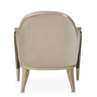 Michael Amini Villa Cherie Hazelnut Accent Chair