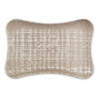Michael Amini Villa Cherie Hazelnut Ottoman