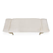 Michael Amini Villa Cherie Hazelnut Bed Bench