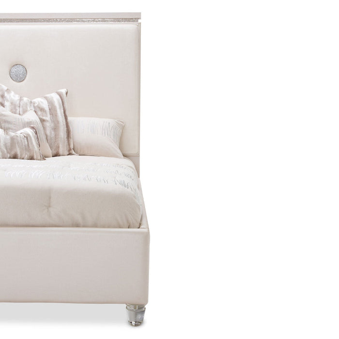 Michael Amini Glimmering Heights Upholstered Bed
