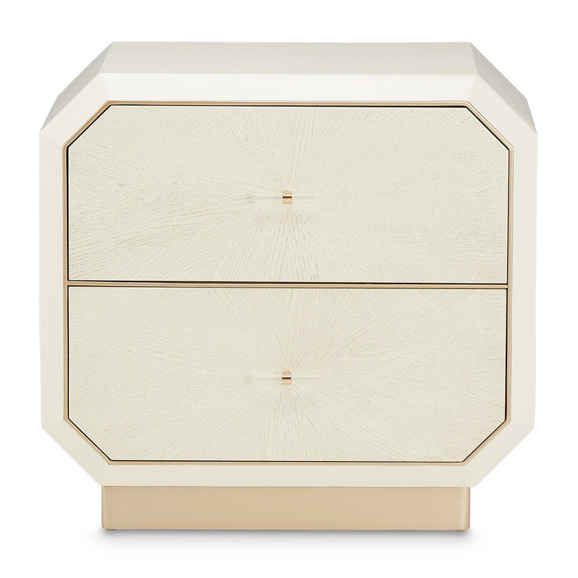 Michael Amini La Rachelle 2 Drawers Nightstand
