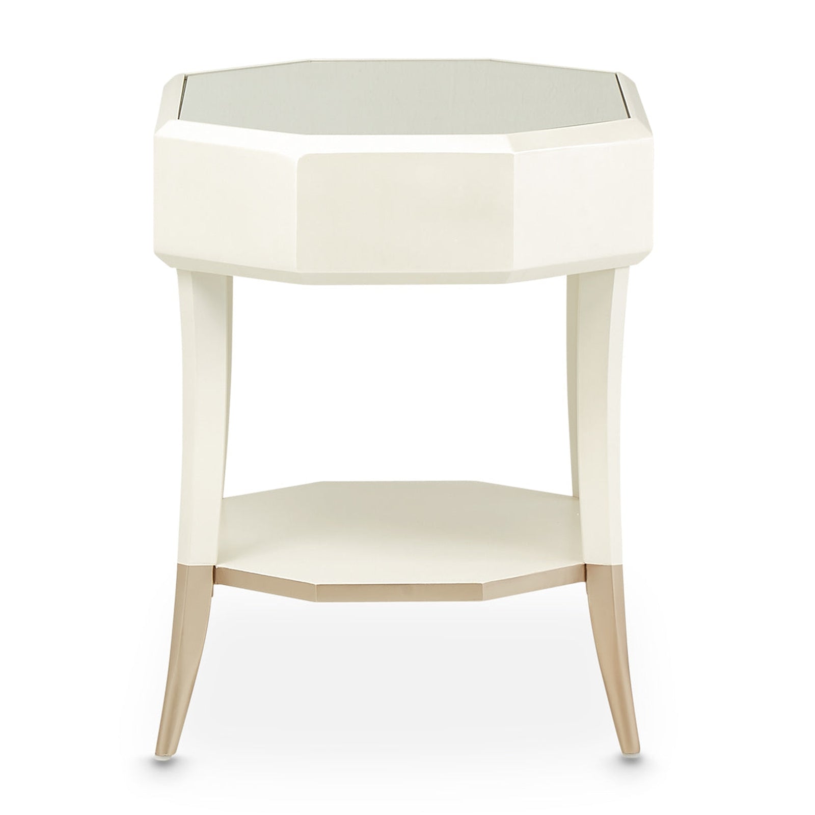 Michael Amini La Rachelle Octagonal End Table
