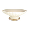 Michael Amini La Rachelle Round Scalloped Cocktail Table