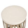 Michael Amini La Rachelle Round Side Table