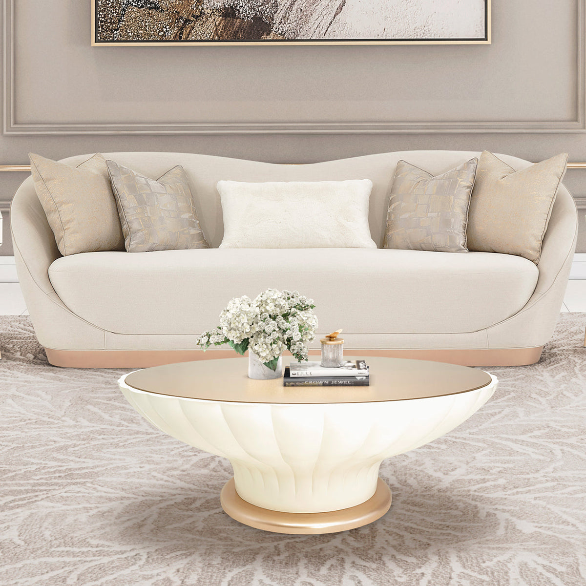Michael Amini La Rachelle Sofa