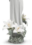 Lladro Madonna of The Flowers Figurine