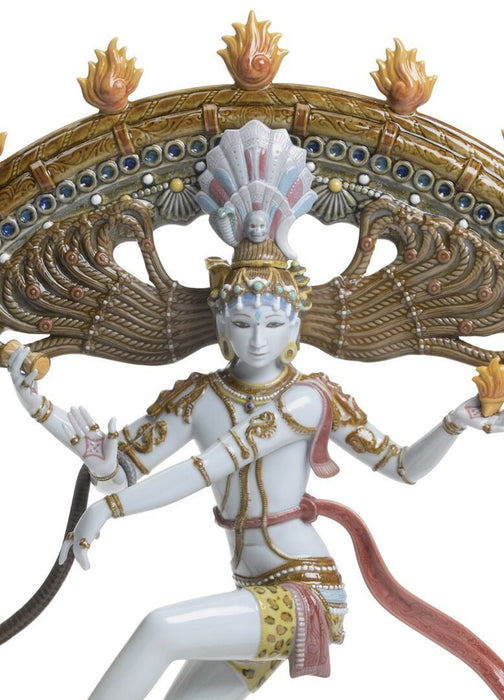 Lladro Shiva Nataraja Sculpture Limited Edition