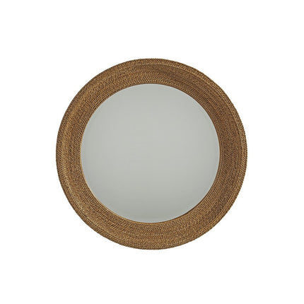 Barclay Butera Newport La Jolla Woven Round Mirror