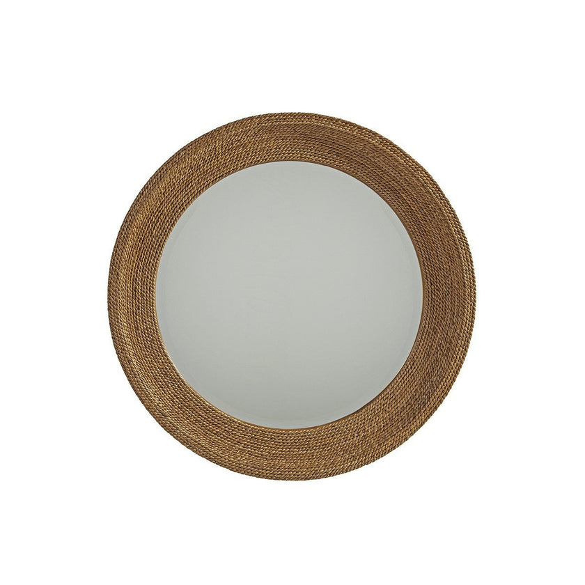 Barclay Butera Newport La Jolla Woven Round Mirror
