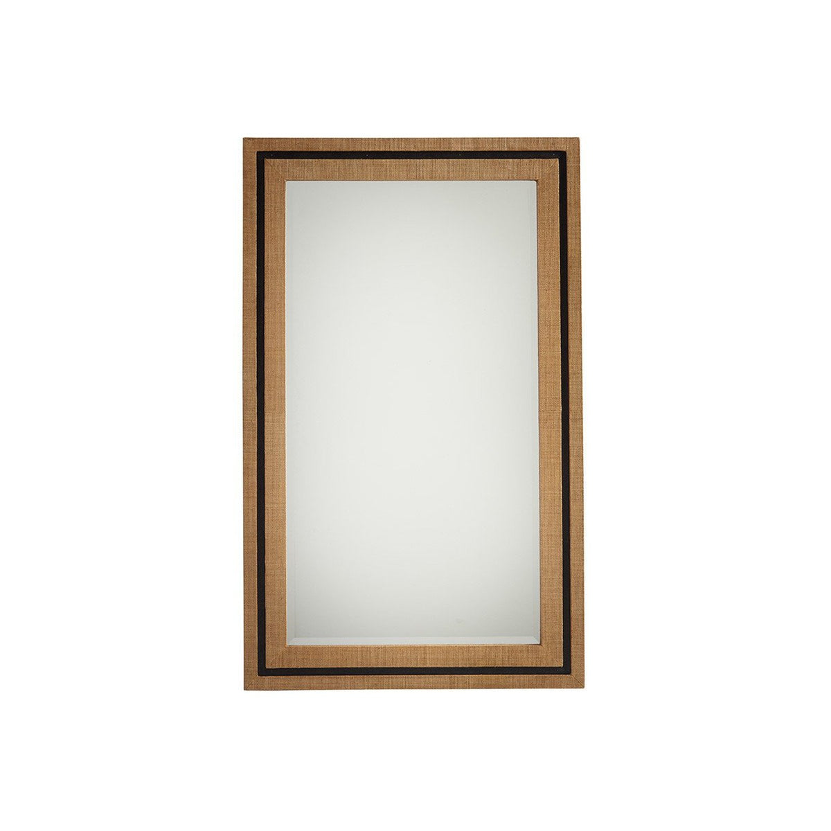 Barclay Butera Newport La Costa Rectangular Raffia Mirror