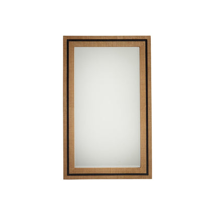 Barclay Butera Newport La Costa Rectangular Raffia Mirror