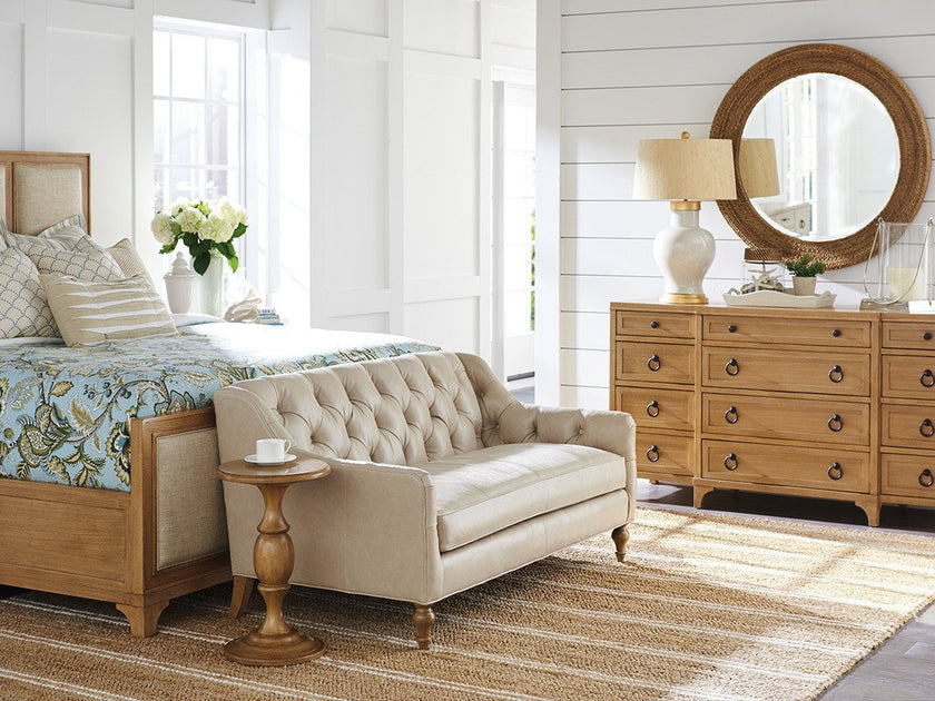 Barclay Butera Newport Garnet Breakfront Dresser