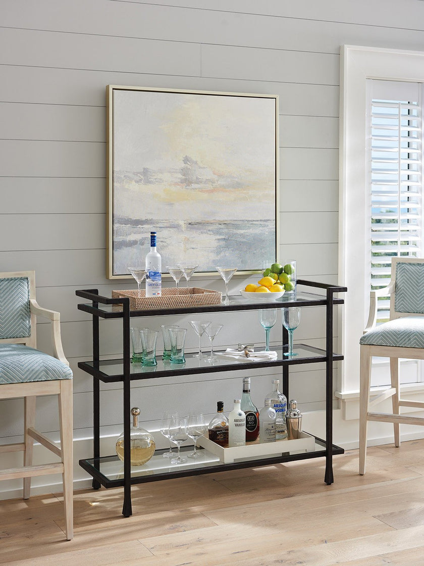 Barclay Butera Newport Huntington Metal Server