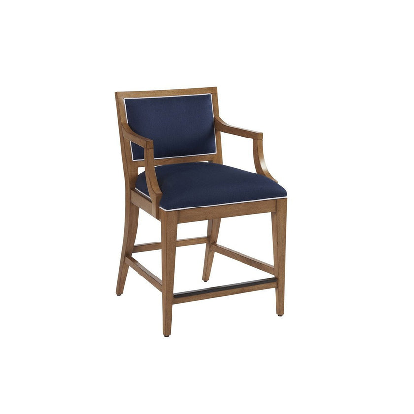 Barclay Butera Newport Eastbluff Counter Stool As Shown