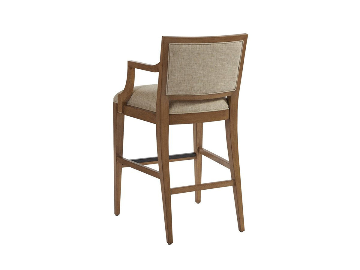 Barclay Butera Newport Eastbluff Upholstered Bar Stool Customizable