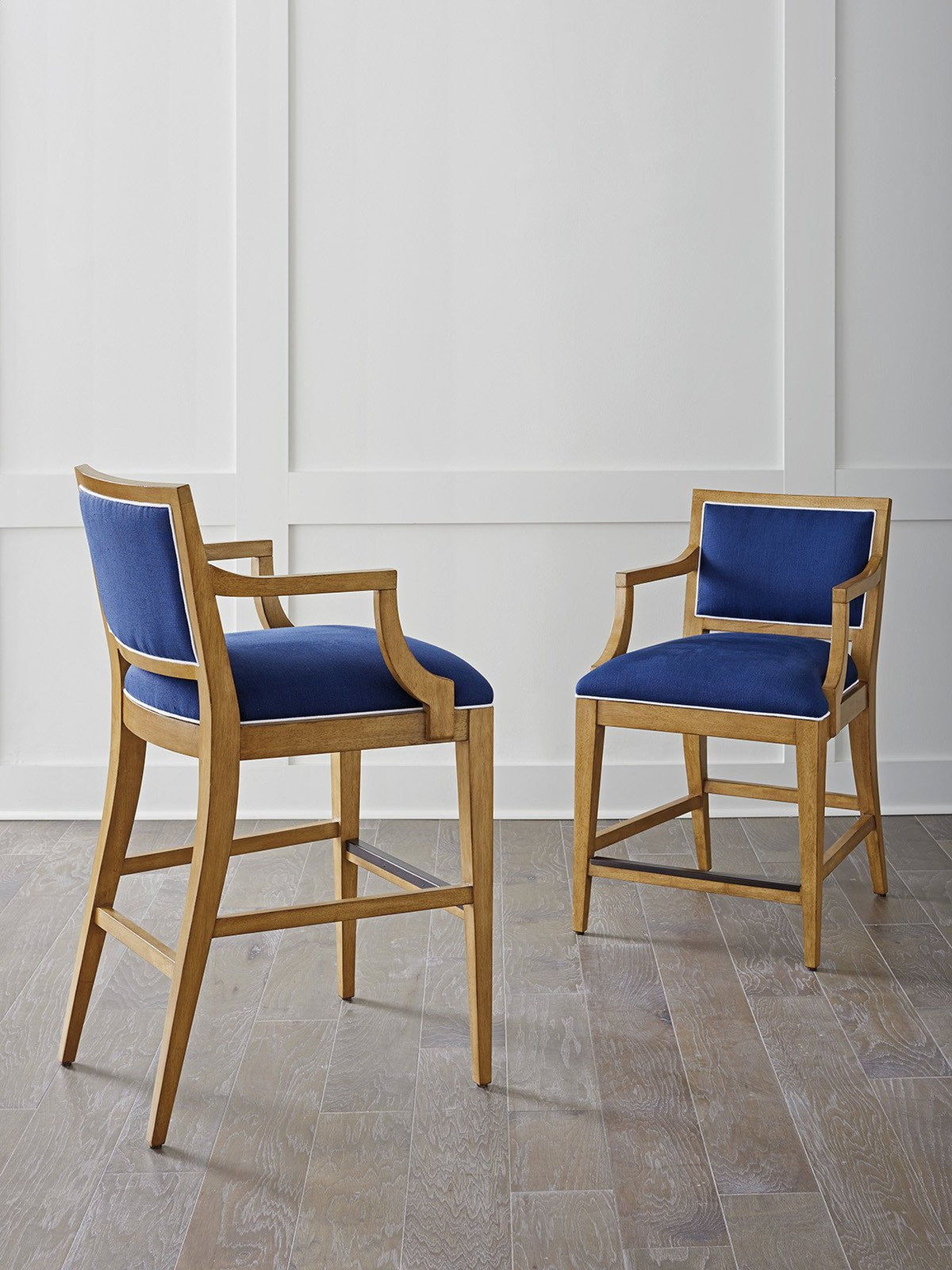 Barclay Butera Newport Eastbluff Upholstered Bar Stool Customizable