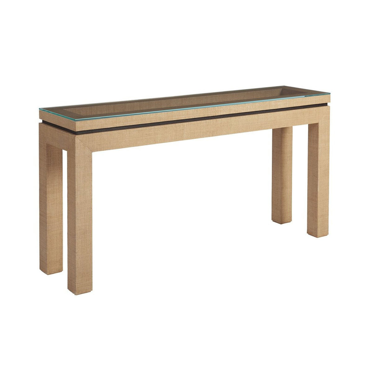 Barclay Butera Newport Harbor Raffia Console