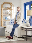 Barclay Butera Newport Beachcomber Raffia Etagere