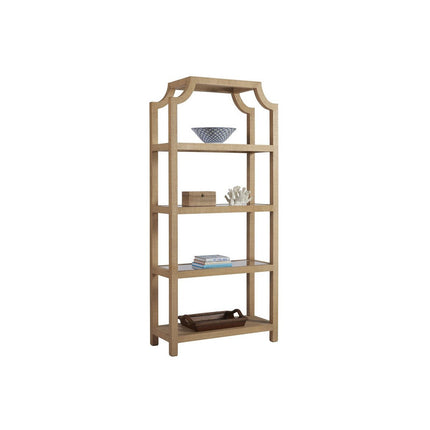 Barclay Butera Newport Beachcomber Raffia Etagere