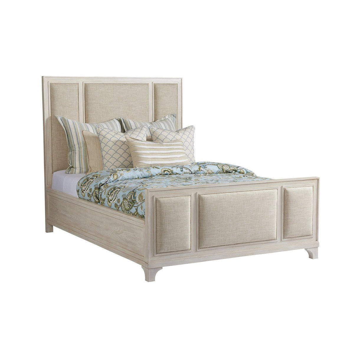 Barclay Butera Newport Crystal Cove Upholstered Panel Bed